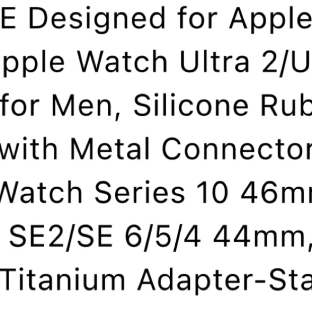 Apple Smartwatch Band - Starlight